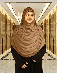Mehar Hijab's Glamour in Modesty Faeezah Frill Hijab Gold XL-thumb2