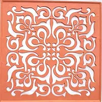 Generic Rangoli Plastic Stencils for Floor Decoration (12x12 inches in Size- Set of 4)-thumb2