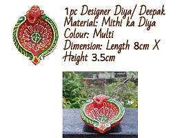 Artonezt Handcrafted Embroidery Karwachauth Thali Set (Thali, Kalash, Chalni, Thali Cover, Small Debi, Diya) Puja Thalis for Karwa Chauth Poojan Diwali Navratri Varalakshmi Lakshmi Ganesh Aarti-thumb4