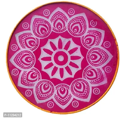 Ready to use Plastic Rangoli Stencils for Making Unique and Beautiful Rangoli Designs-Set of 6 Assorted Rangoli Stencils-Round Jali (Size:12 inches-Random Designs)-thumb3