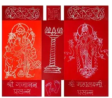 Artonezt Ready to Draw ABS Plastic Dotted Rangoli Making Stencils for Navratri Pongal Diwali Pooja Mandir Floor Decoration Set of 8 DIY Kolam Rangoli Stencils-thumb1