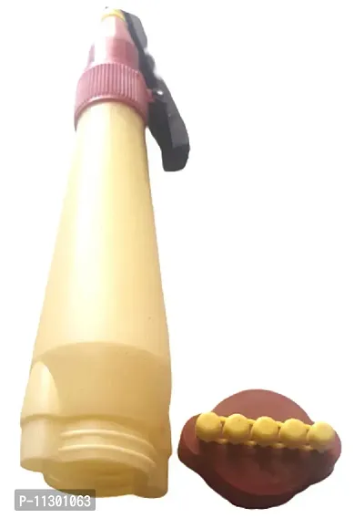 Generic Rangoli Tool kit - Pack of 5 Rangoli Color Powder/Kolam Powder Bottles in Special Squeeze Bottles + 8 Plastic Rangoli Stencils (Size: 6X6 inches) + 1Rangoli Outliner Pen + 2 Rangoli Fillers-thumb4