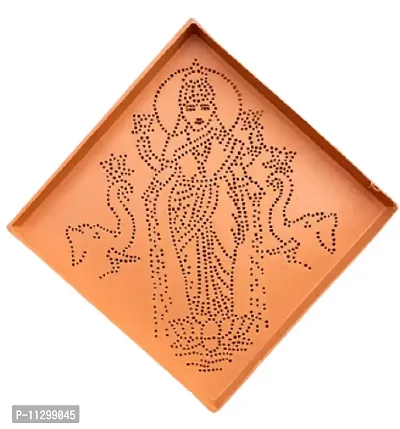 Ready to use, Rangoli Stencils for Making Unique and Beautiful Rangoli Designs-(Set of 8 Assorted Rangoli Stencils-Dotted) Size: 6x6 inches-thumb5
