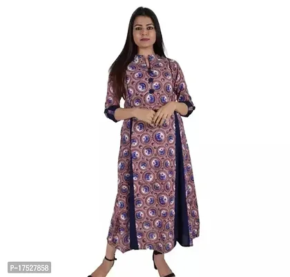 Stylish Rayon Kurta For Women-thumb0