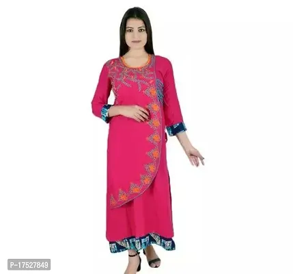 Stylish Rayon Kurta For Women-thumb0