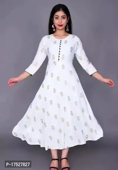 Stylish Rayon Kurta For Women-thumb0