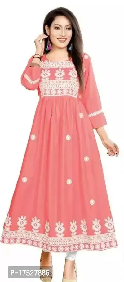 Stylish Rayon Kurta For Women