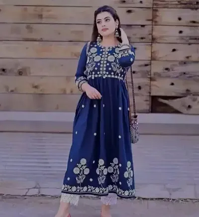 Stylish Rayon Stitched Kurta