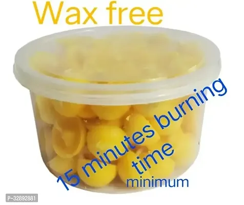 Pure ghee diya wax free 100 pieces 15 minutes and more burning time ghee wick ghee diya cotton wicks gol Batti phul batti diya bati puja batti Aarti diya