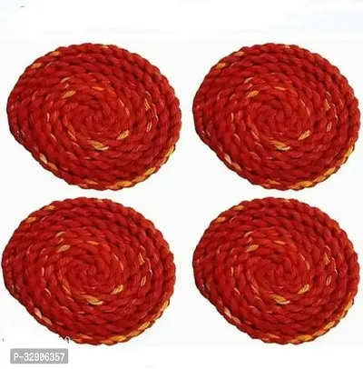 Akhand Jyot Batti for Pooja Pure Cotton Wicks Diya Batti for Puja Lambi Batti for Diya Red 56 CM Pack of 12 Pcs