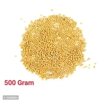 Yellow Musterd Seeds Pili Sarson Seeds White Musterd Venekadugu Sarson Seeds Use for Puja  Havan 500 Gram Pack