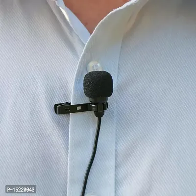Microphone For Youtube | Collar Mike for Voice Recording Camera Microphone-thumb3