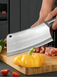 Heavy blade premium stainless still kitchen knife-thumb1