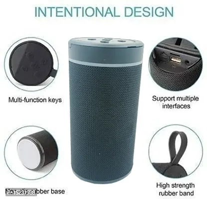 Wireless rechargeable portable Premium bass Multimedia Bluetooth speaker mobile holder-thumb2