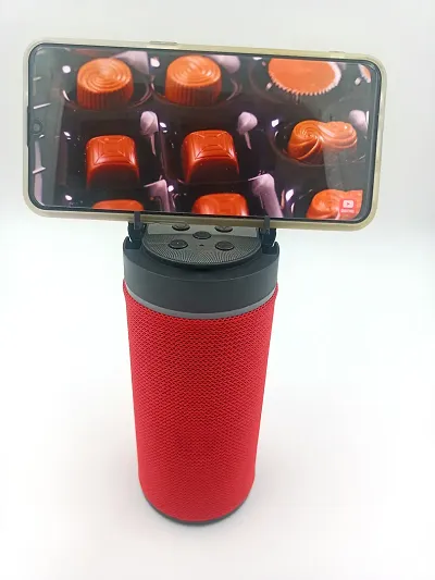 KT-125 high sound speaker with high bass splashproof bluetooth speaker Red 10 W Bluetooth Speaker