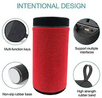 KT-125 high sound speaker with high bass splashproof bluetooth speaker Red 10 W Bluetooth Speaker-thumb1