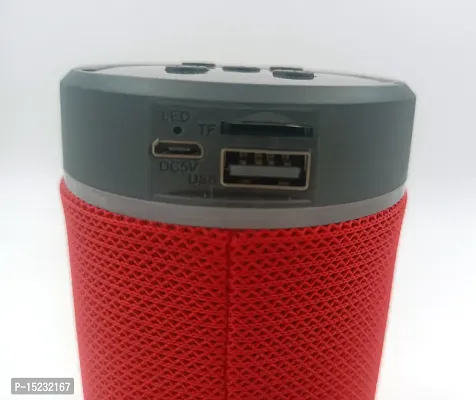 KT-125 high sound speaker with high bass splashproof bluetooth speaker Red 10 W Bluetooth Speaker-thumb3