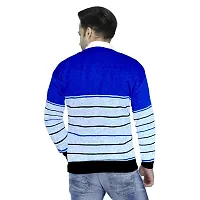 Mithitashu Mens Winter V Neck Full Sleeves Woolen Multicolor Sweater-thumb1