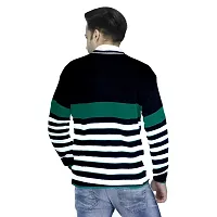 Mithitashu Mens Winter V Neck Full Sleeves Woolen Multicolor Sweater-thumb1