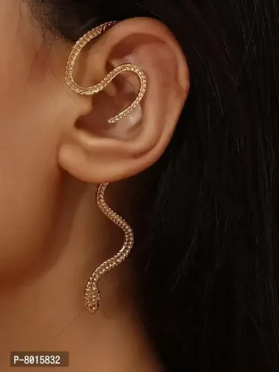 Beautiful Snake Ear Crawler earhook Single Pc  Korean Earring For Women