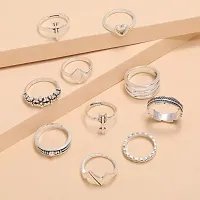 Heart Arrow Airplane Wing Ring Set of 10-thumb1