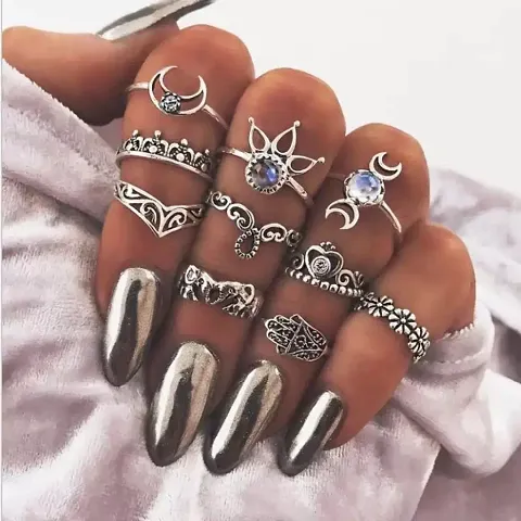 Imported Fashionable Alloy Ring Pieces