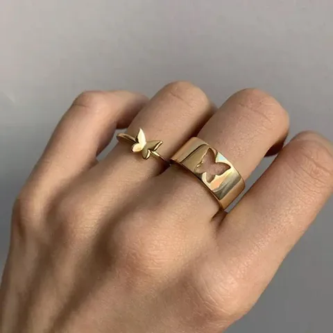 Stylish Couple Korean Style Ring