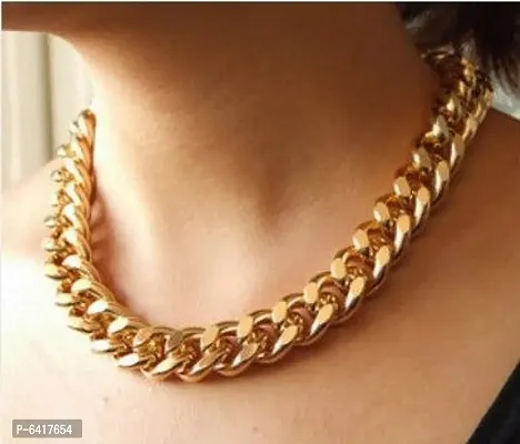 Trending African latest Link Thick gold necklace Cuban Chain