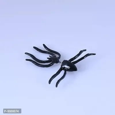 Spider Halloween Punk BTS style Single Pc Korean Earring-thumb2