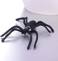 Spider Halloween Punk BTS style Single Pc Korean Earring-thumb2