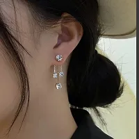 Trending 3 Drop Adjustable Korean Earrings Pair-thumb1