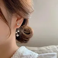 Trending 3 Drop Adjustable Korean Earrings Pair-thumb4