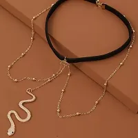 Pearl Snake Drop Golden Dotted Chain Korean Thigh Chain-thumb2