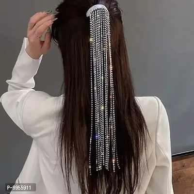 Rhinestone Full Tassel Korean Hair Clip Hair Accessories-thumb3