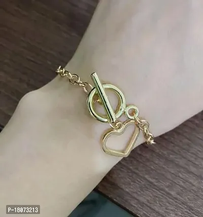 Heart Toggle Korean Bracelet