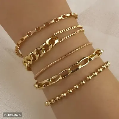 Fashions Link Chain Geometrical High Fashion Korean Bracelet