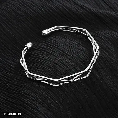 Yu Fashions Geometric polygon open cuff multi layer Korean bracelet bangle-thumb5