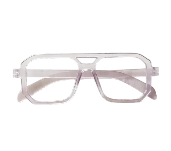 Yu Fashions High Quality Transparent Edgy Sunglasses