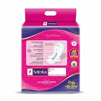 Selesta jumbo sanitary pads(XXXL) 40+10 PAD FREE-thumb3