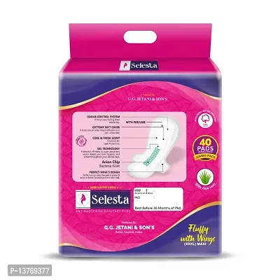 Selesta jumbo sanitary pads(XXXL) 40+10 PAD FREE-thumb4