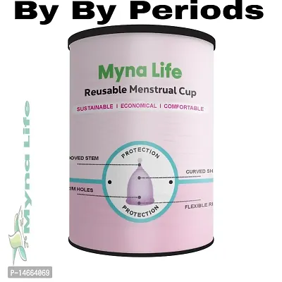 MYNA LIFE Reusable Menstrual Cup for Women(25ML)-thumb2