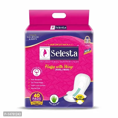 Selesta jumbo sanitary pads(XXXL) 40 PAD-thumb0