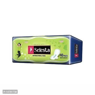 Selesta Antibacterial Sanitary Pads (Pack of 40) XXL-thumb2