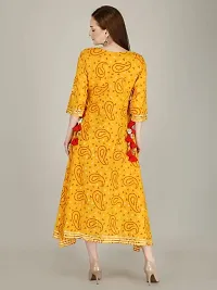 D9O7 Mirror Work Kurtis (XX-Large, Yellow)-thumb3