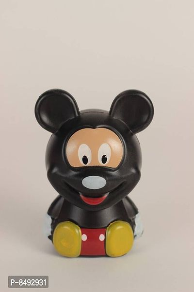 Mickey Piggy Bank for Kids black colour (money bank, coin bank, gullak)-thumb0