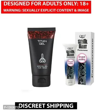 T!TAN TANTRA GEL (RUSSIA) + LARGO ORIGINAL (GERMANY) FORMULA CREAM HELP MEN SE*X STAM*INA 100 ML