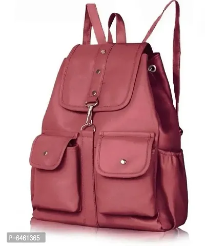 2 pocket maroon bag