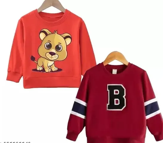 Fancy Sweatshirts For Baby Boy Pack Of 2