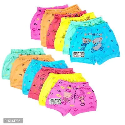 Stylish Cotton Printed Bloomers For Kids  Pack Of 12-thumb0