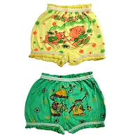 Stylish Cotton Printed Bloomers For Kids  Pack Of 12-thumb1